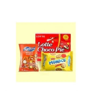 Biscuits, Namkeens & Chocolates